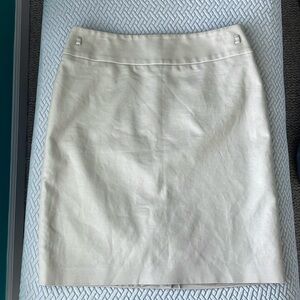 Liz Claiborne tan casual skirt SZ 12